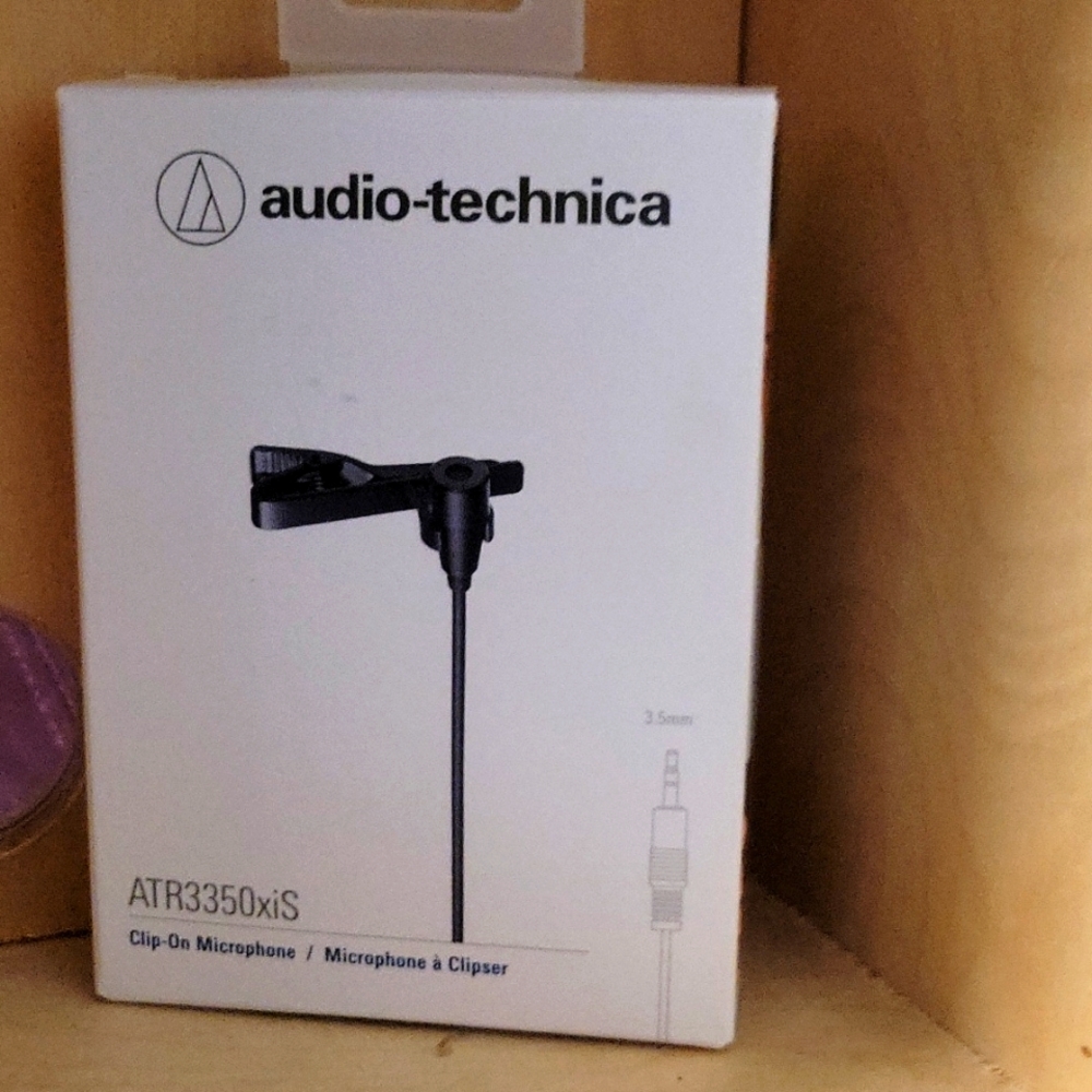 NWT Clip On Microphone by Audio-Technica